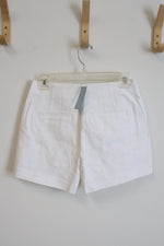 NEW LOFT White Shorts | 0 Petite