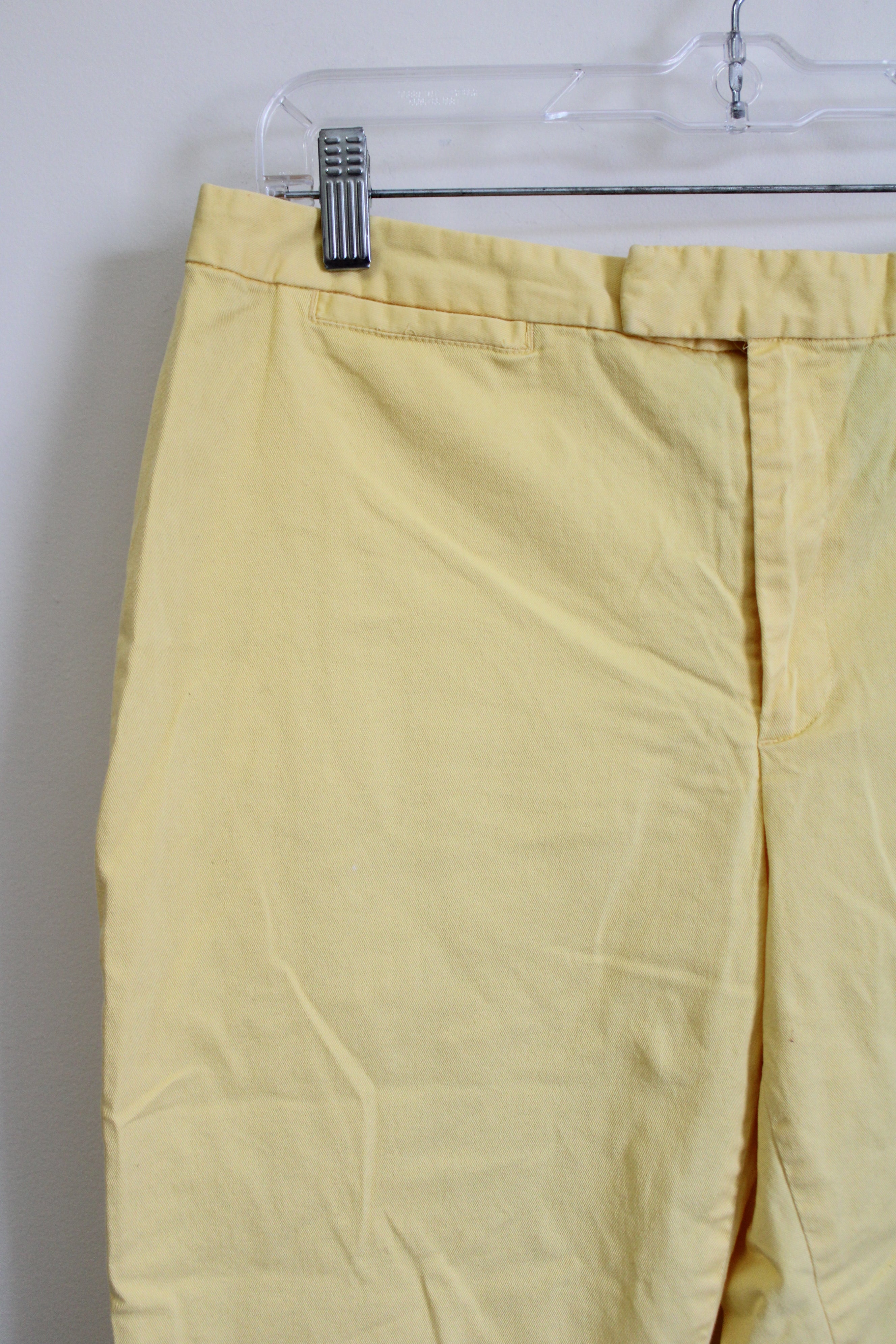 JH Collection Stretch Yellow Capri | 12