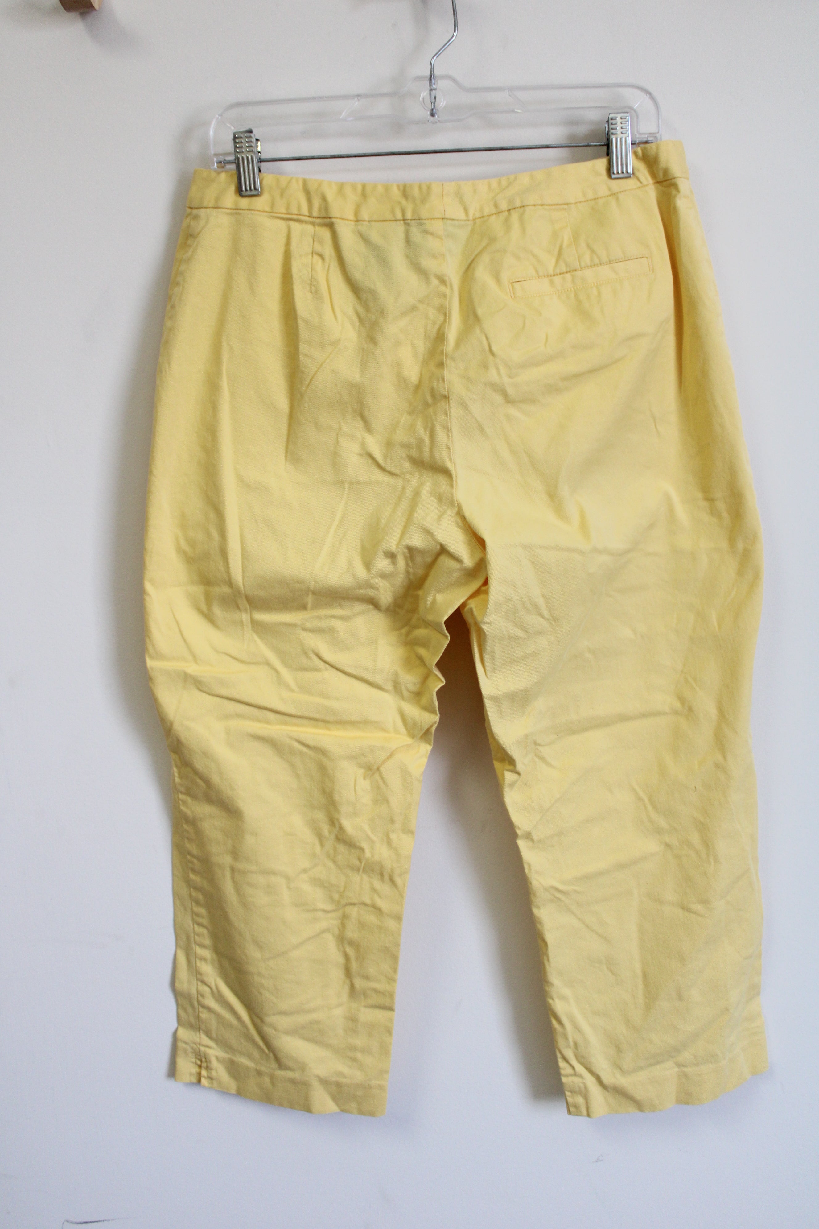 JH Collection Stretch Yellow Capri | 12