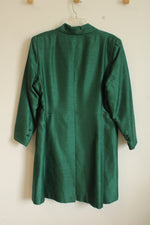 Hartmeyer Saddlery Vintage Emerald Green Long Blazer Equestrian Jacket | 16