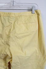 JH Collection Stretch Yellow Capri | 12