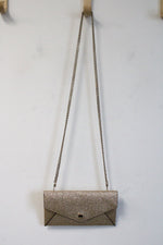 Kate Spade Burgess Gold Glitter Crossbody Bag
