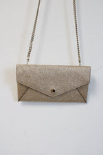 Kate Spade Burgess Gold Glitter Crossbody Bag