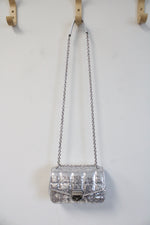 Michael Kors Soho Small Sequin Silver Chain Shoulder Bag
