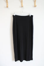 Casual Corner Annex Black Midi Stretch Skirt | S Petite