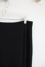 Casual Corner Annex Black Midi Stretch Skirt | S Petite