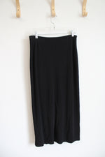 Casual Corner Annex Black Midi Stretch Skirt | S Petite
