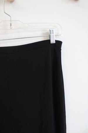 Casual Corner Annex Black Midi Stretch Skirt | S Petite