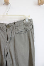 Gap Light Green Capri Pants | 0