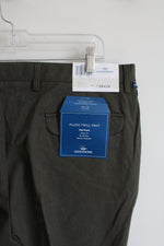 NEW Dockers Classic Fit Olive Green Plush Twill Pants | 38X29