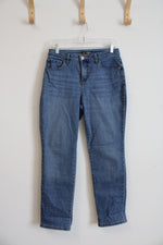 Lee Relaxed Fit Straight Leg High Rise Jeans | 6 Petite