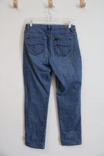 Lee Relaxed Fit Straight Leg High Rise Jeans | 6 Petite