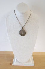 Sterling Silver Medallaion Necklace