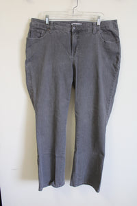 Lee Slender Secret Gray Jeans | 18W
