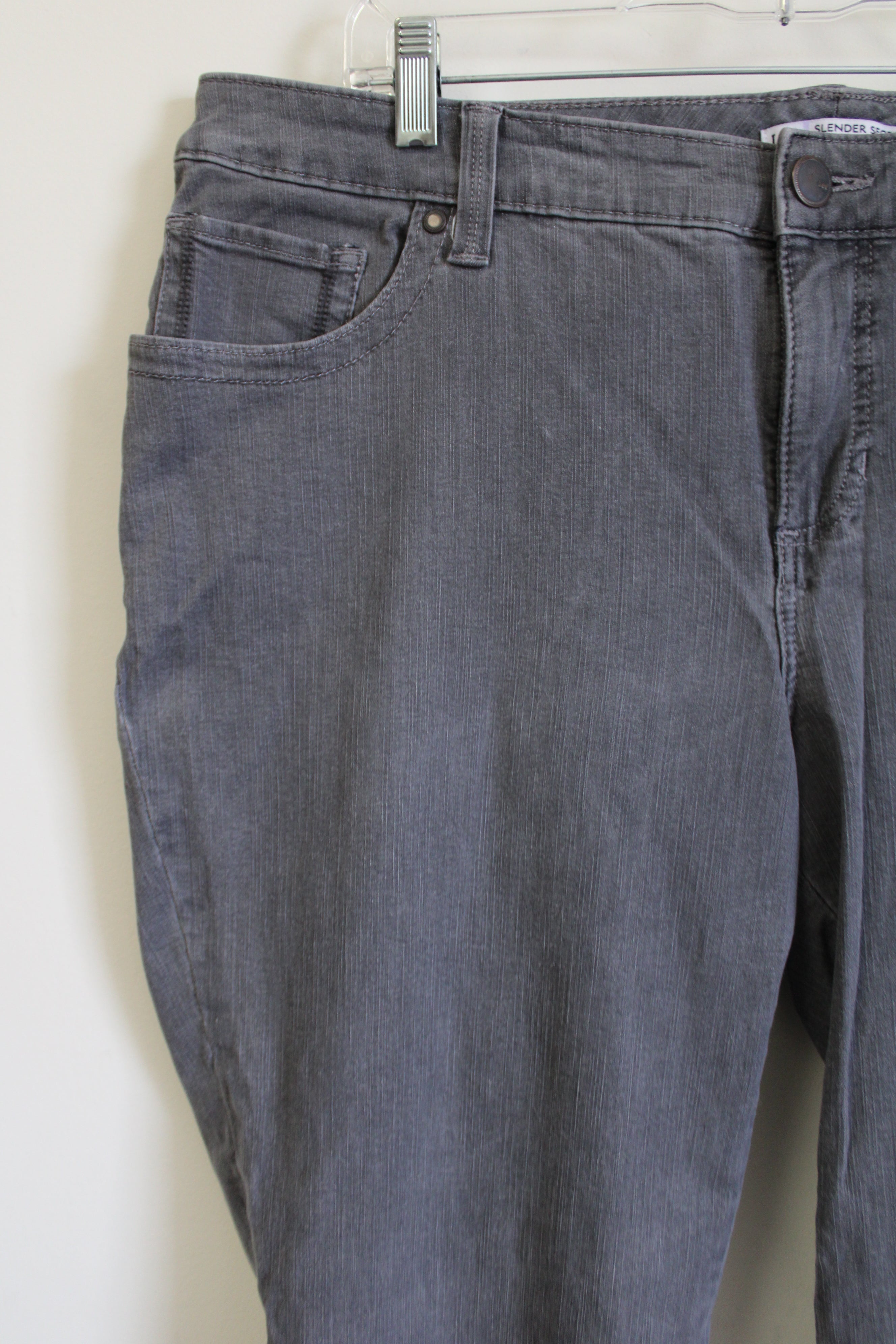 Lee Slender Secret Gray Jeans | 18W