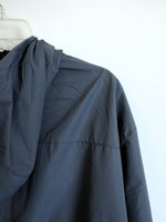 New Balance Gray Full Zip Hooded Jacket | M