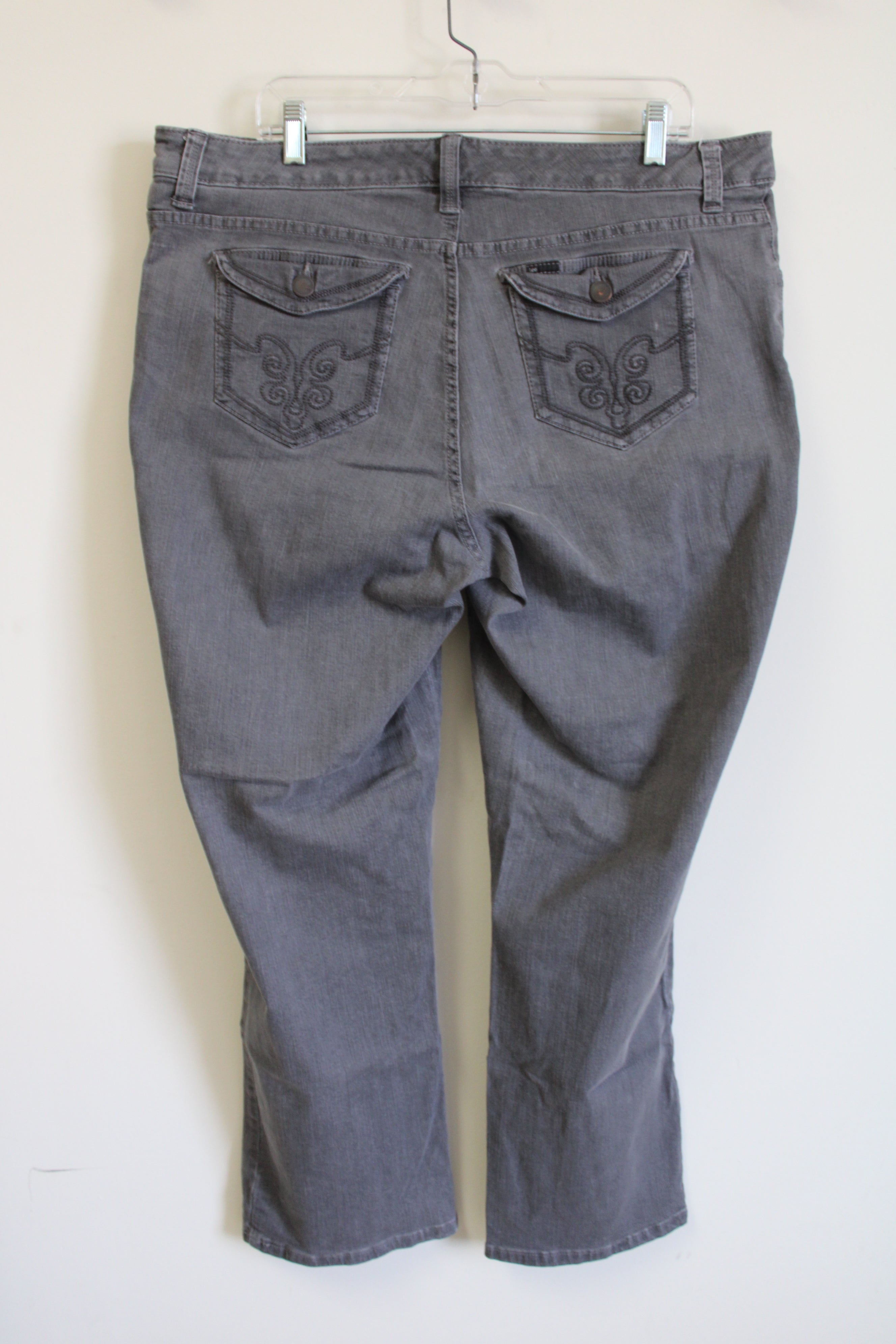Lee Slender Secret Gray Jeans | 18W