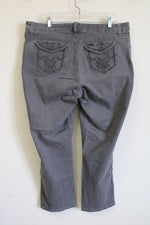 Lee Slender Secret Gray Jeans | 18W