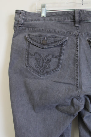 Lee Slender Secret Gray Jeans | 18W