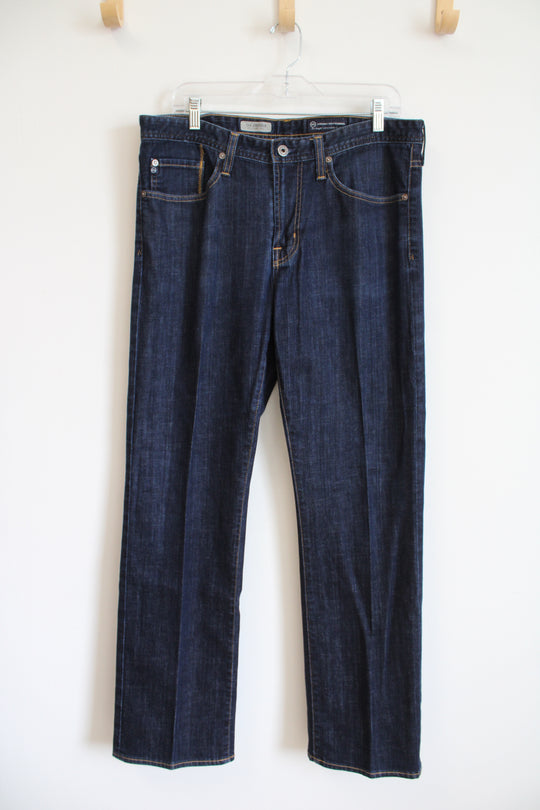 Adriano Goldschmied Straight Leg Dark Wash Jeans | 34X32