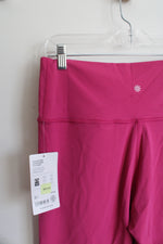 NEW Athleta Transcend Crossover 7/8 Tight Pink Capri Leggings | XL