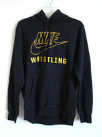 Nike Wrestling Black Hooded Sweatshirt | M