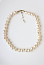 Faux String Of Pearls Necklace