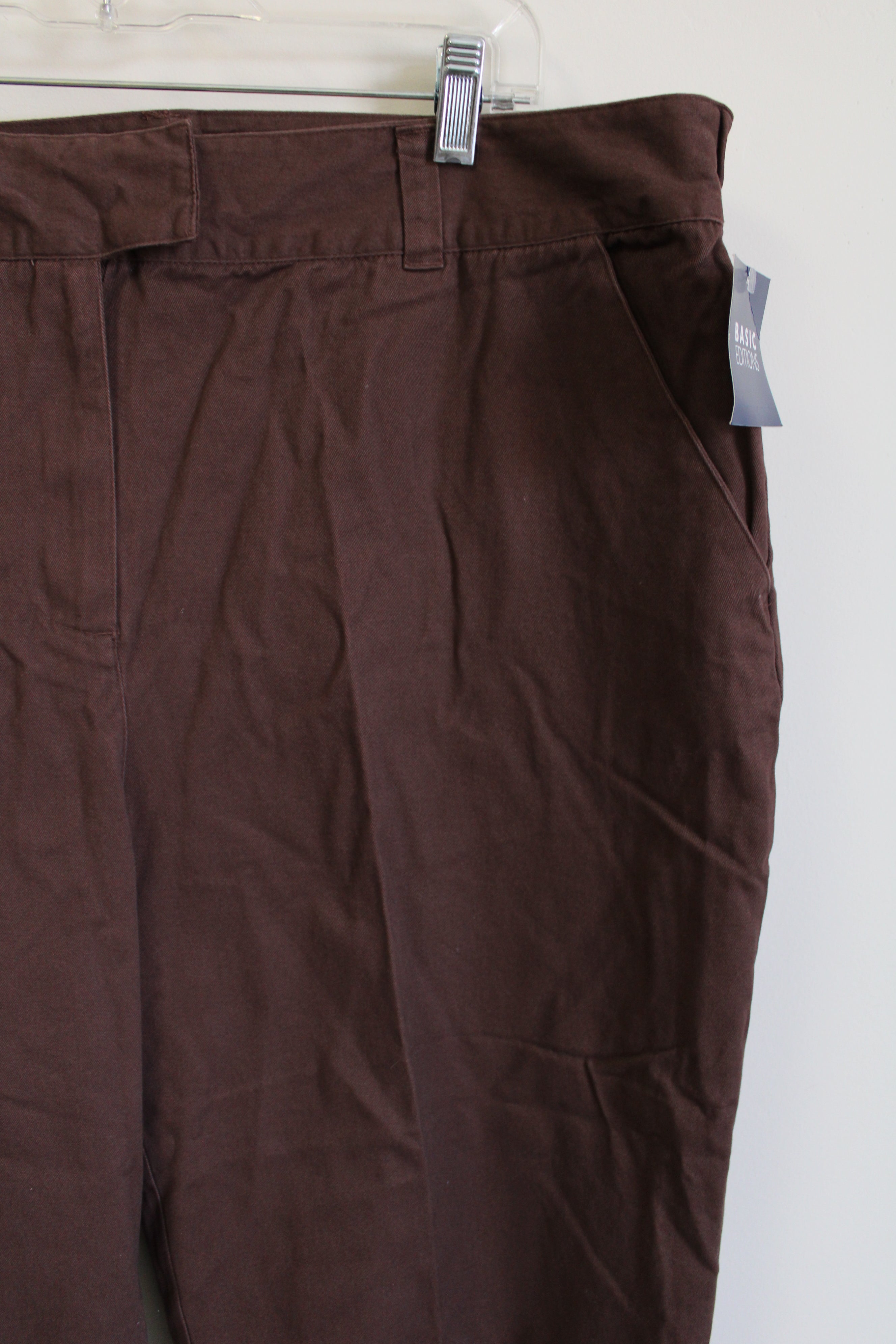 NEW Basic Editions Brown Capri | 20W