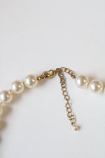 Faux String Of Pearls Necklace