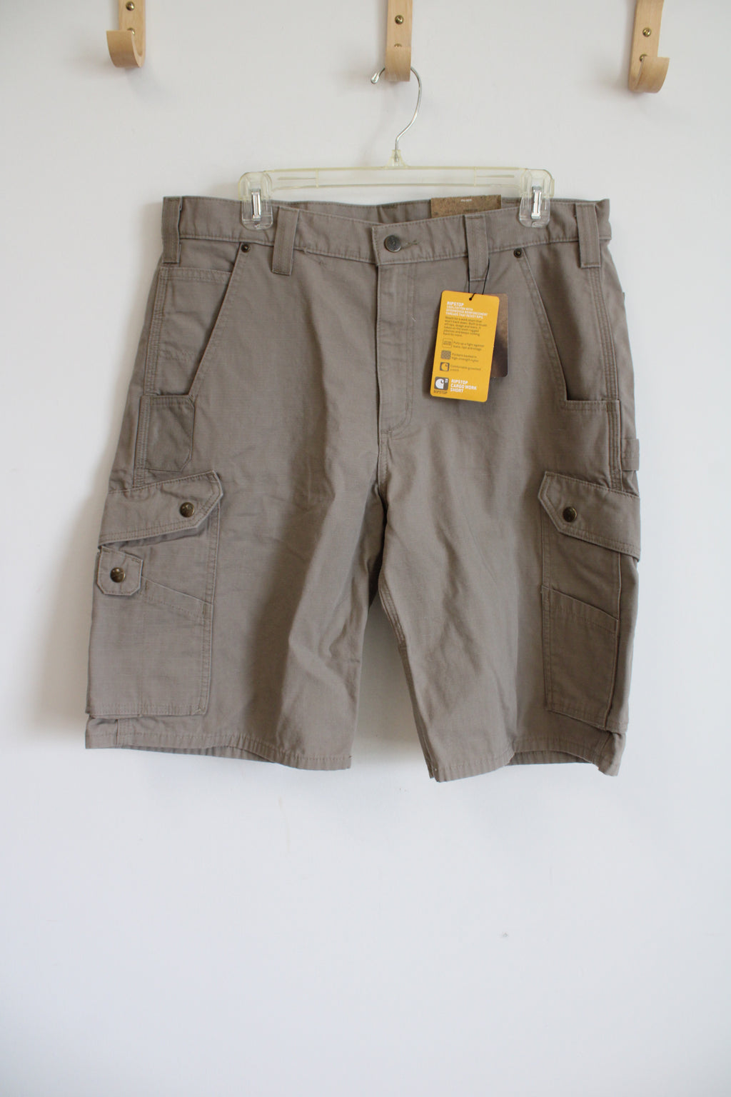 NEW Carhartt Relaxed Fit Ripstop Cargo Work Short | 36