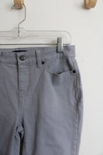 Talbots Simply Flattering Jegging Crop Gray Jeans | 4