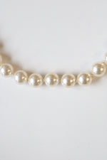 Faux String Of Pearls Necklace
