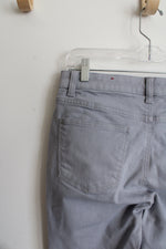 Talbots Simply Flattering Jegging Crop Gray Jeans | 4