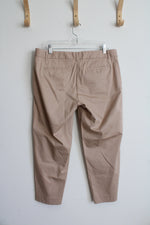 J.Crew CityFit Stretch Tan Pants | 12