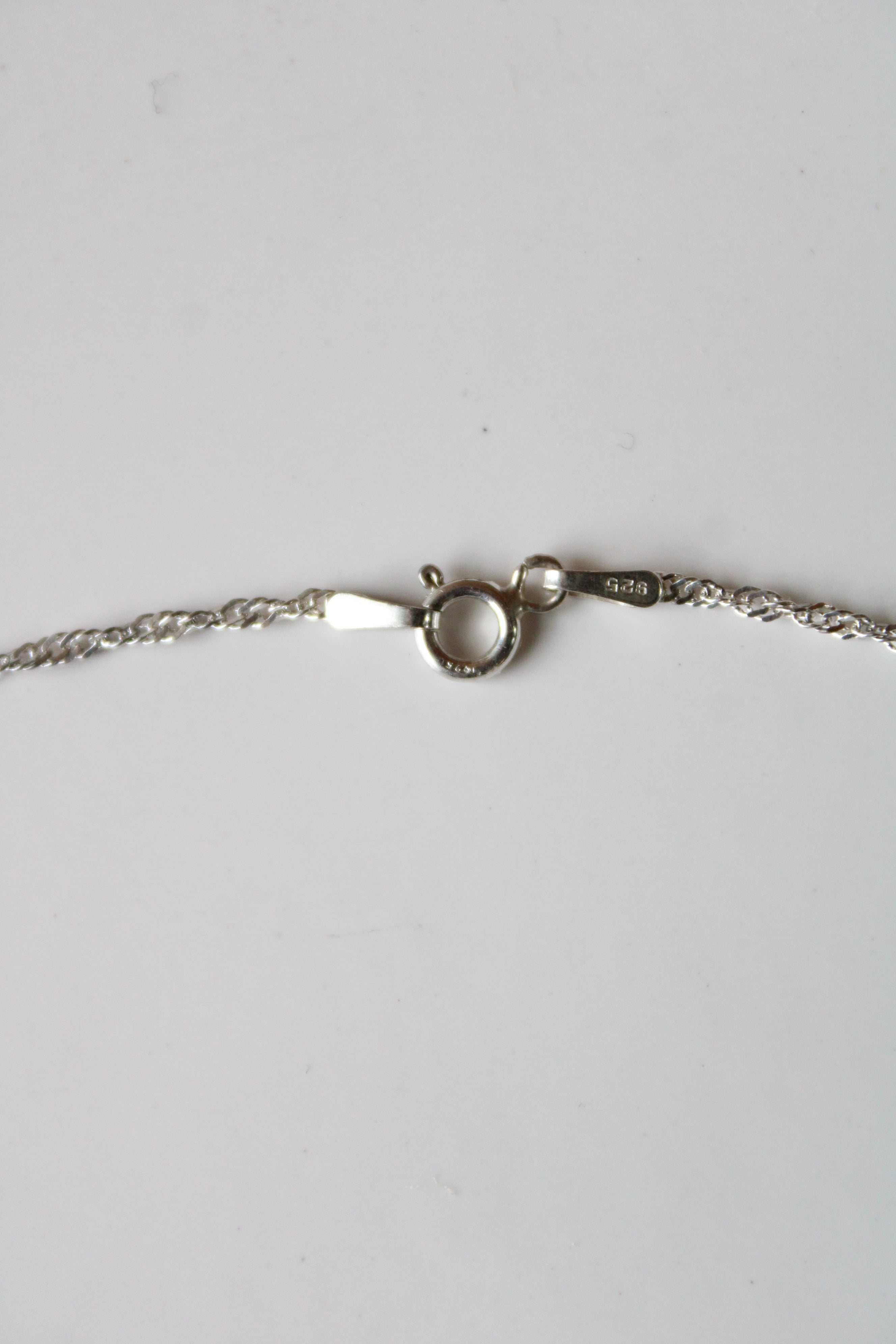 Sterling Silver Twist 24" Necklace