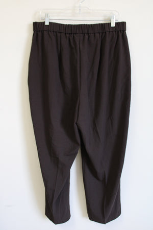 Croft & Barrow Brown Pant | 18WS