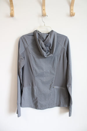 MPG Gray Quarter Zip Athletic Jacket | M