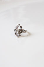 Celtic Knit Style Sterling Silver Ring | Size 6