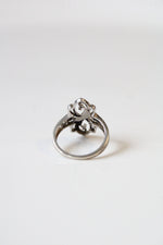 Celtic Knit Style Sterling Silver Ring | Size 6