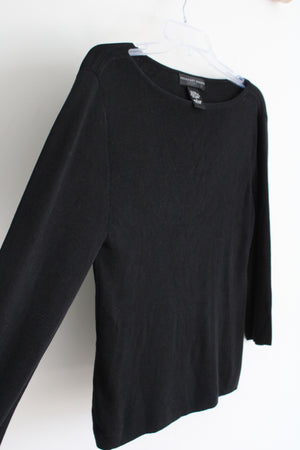 Geoffrey Beene Sport Silk Blend Knit Sweater | L