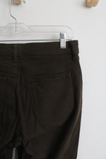 Style & Co. Olive Green Curvy Skinny Leg Jeans | 4