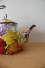 The Pioneer Woman 2.3 Quart Enameled Steel Colorful Floral Tea Kettle