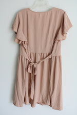 Shein Curve Light Pink Dress | 4XL