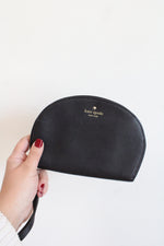 Kate Spade Half Moon Jackson Black Wristlet