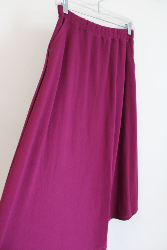 Woman Within Magenta Pink Skirt | 14/16 M