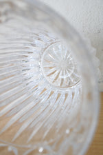 Hand Crafted 24% Full Lead Crystal Clear Glass Tulip Garden Vase