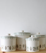 Pfaltzgraff Naturewood Kitchen Ceramic Cannister Set | Set Of 4
