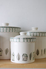 Pfaltzgraff Naturewood Kitchen Ceramic Cannister Set | Set Of 4
