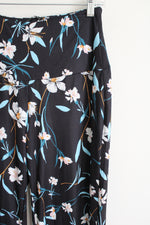 NEW Arolina Black Floral Knit Pants | S