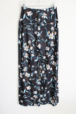 NEW Arolina Black Floral Knit Pants | S